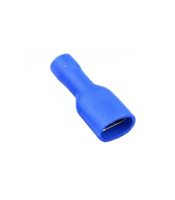 ¿Buscas algo confiable? El Terminal Tipo Pala Aislado Azul (6.6mm // 16-14AWG) cumple con lo que necesitas y más.