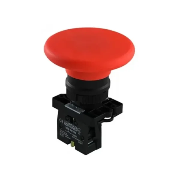 Con el Pulsador de emergencia plastico 60mm 1NO1NC obtendrás un producto confiable, pensado para adaptarse a tus necesidades diarias.
