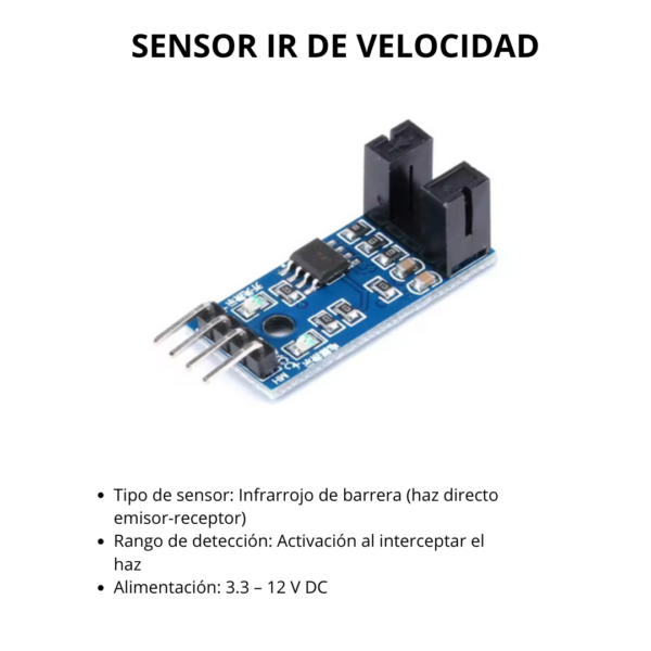 Sensor de Herradura para Medición de RPM